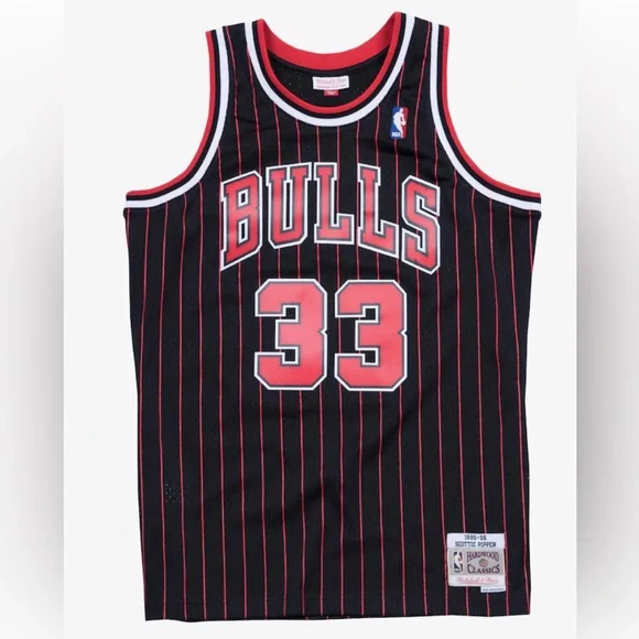 Mitchell & Ness #33 Bulls PIPPEN Jersey Authentic - Picture 1 of 8